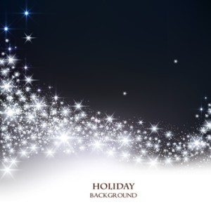 Elegant Christmas background with place for text. Vector Illustr